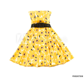 Yellow dress