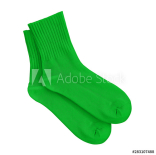 Green socks